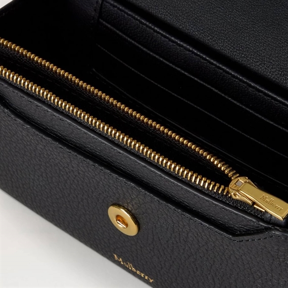 Mulberry Press Stud Wallet Black